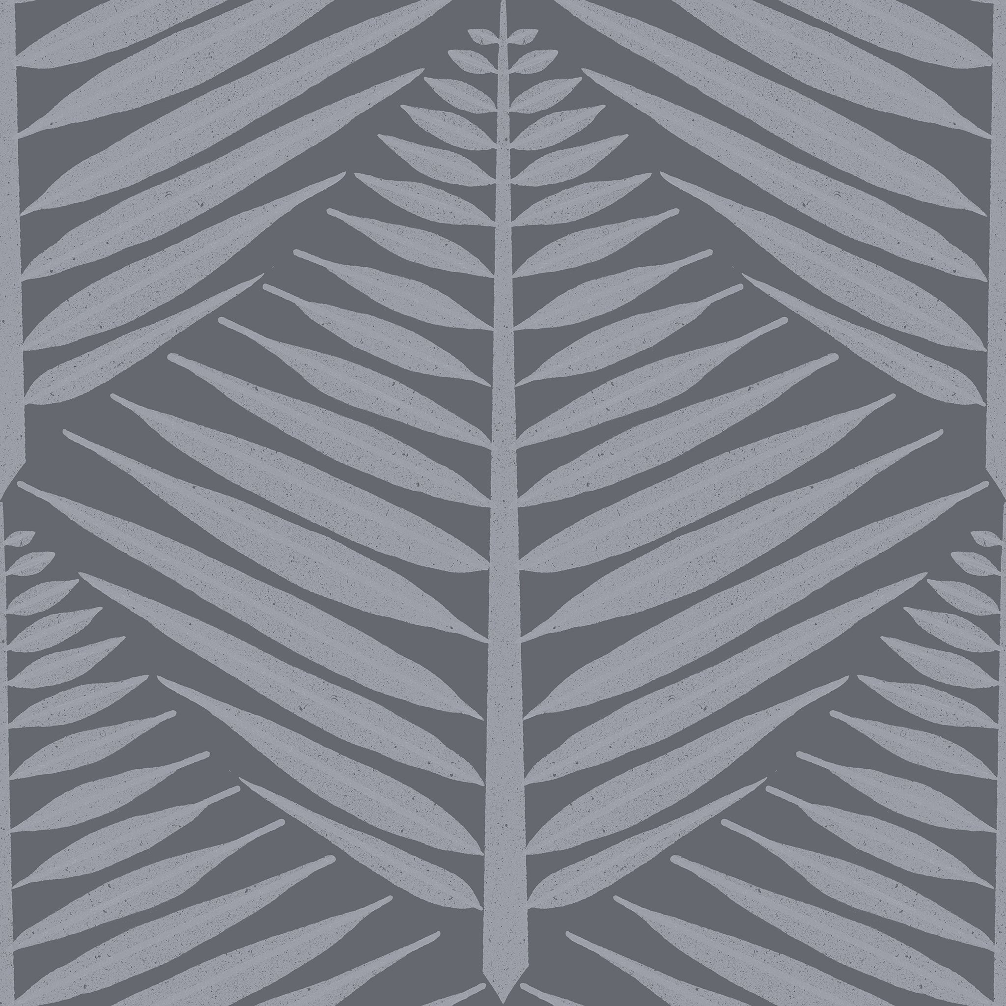 Geometric Fern Blocks Large Wallpaper.